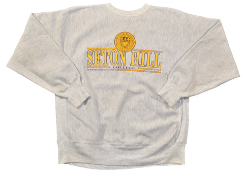 Vintage 90s Champion Seton Hill University Reverse Weave Sweatshirt | Beyond 94