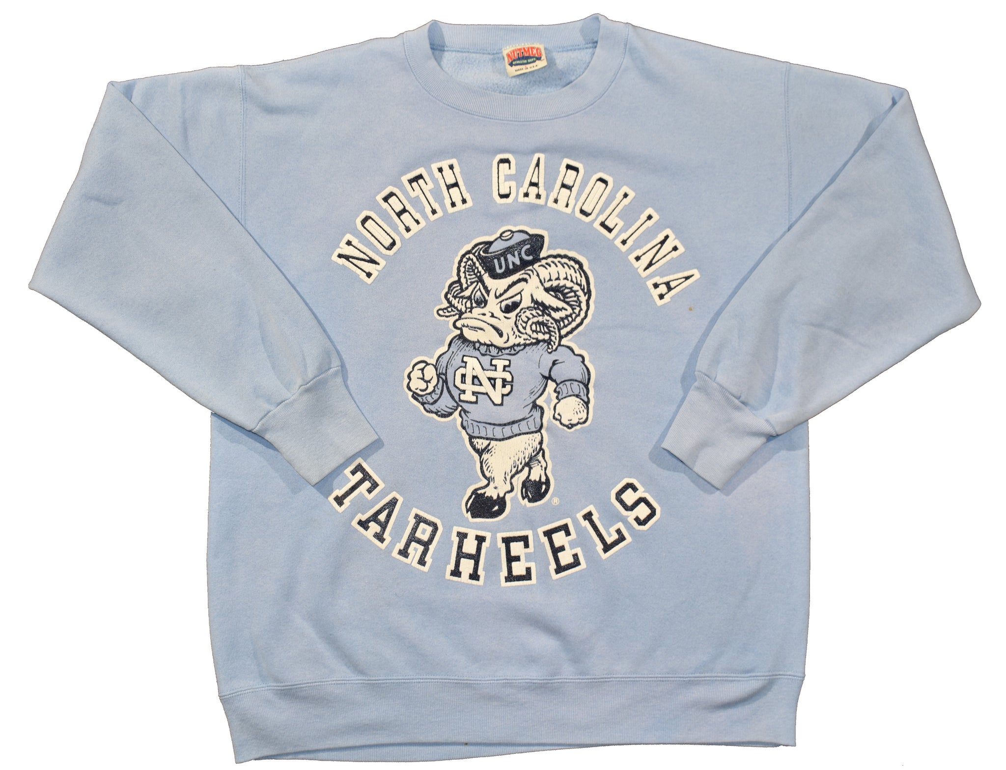 Vintage 90s North Carolina UNC Puff Print Sweatshirt | Beyond 94