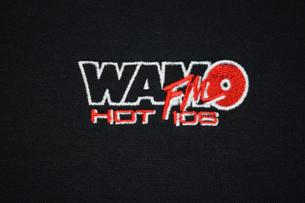 Vintage 90s Wamo Radio Station Embroidered Sweatshirt Size X-Large