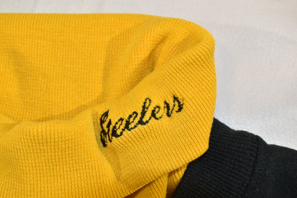 Vintage 90s Pittsburgh Steelers Chalk Line Turtleneck Sweatshirt Size X-Large