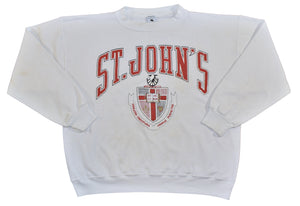 Vintage 90s St. John's University Sweatshirt Size Large