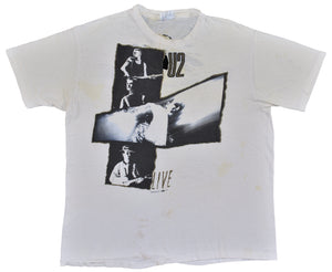 1987 U2 Joshua Tree Tour Distressed Single Stitch Shirt Size Large