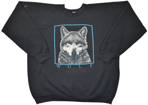 Vintage 80s Wolf Sweatshirt | Beyond 94