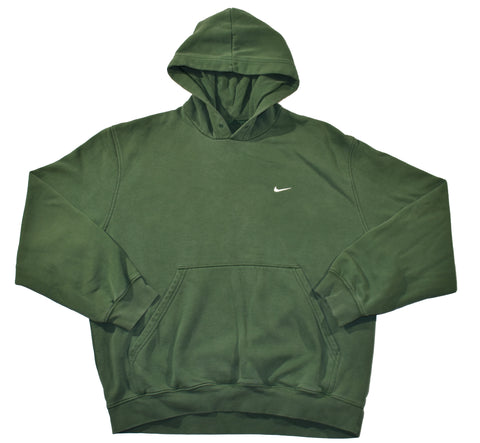 Vintage 00s Nike Embroidered Mini Swoosh Hoodie | Beyond 94