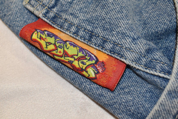 Vintage 90s JNCO Graphitti Battle Jeans Size 34" x 30"