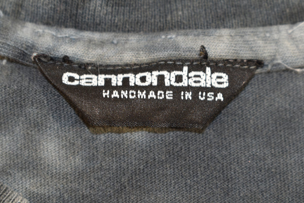 Vintage 90s Cannondale Cycling Acid Wash Shirt Size X-Large