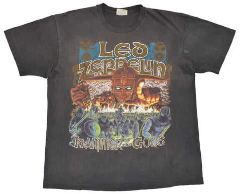 1990 Led Zeppelin Hammer Of The Gods Single Stitch Shirt