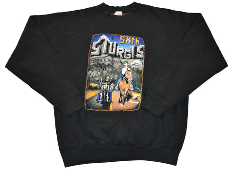 Vintage 1998 Sturgis Black Hills Rally Biker Sweatshirt | Beyond 94