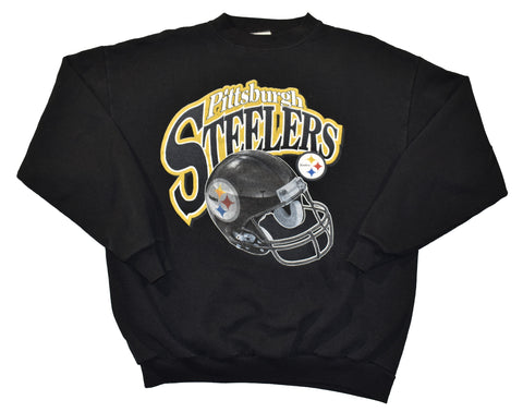 Vintage 90s Pittsburgh Steelers Logo Athletic Sweatshirt | Beyond 94