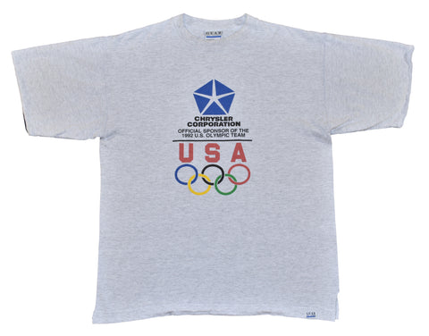 1992 USA Olympics Chrysler Promo Shirt Size Large
