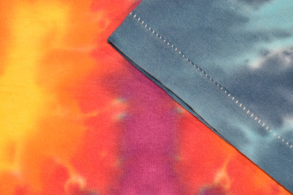 Vintage 90s Peace Sign Tie Dye Single Stitch Shirt Size X-Large
