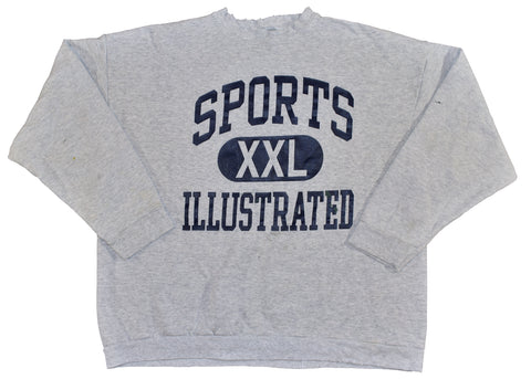 Vintage 90s Sports Illustrated Paint Distressed Sweatshirt Size X-Large