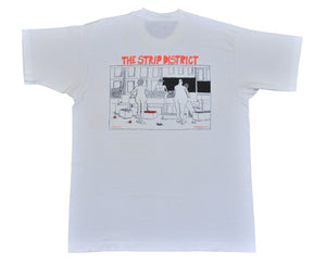 Vintage 90s Pittsburgh Strip District Art Single Stitch Shirt Size Large