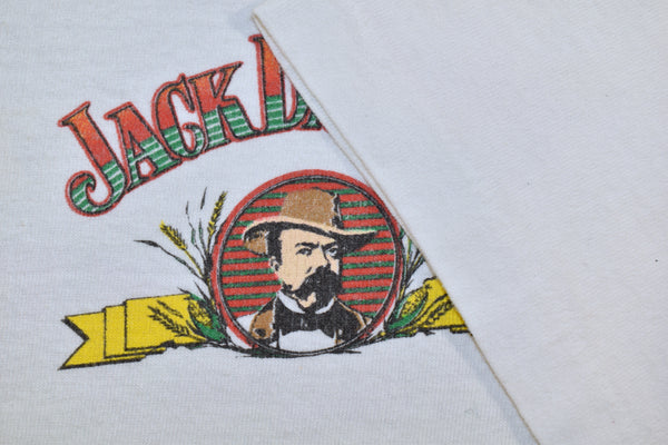 1989 Jack Daniels Whiskey Promo Single Stitch Shirt Size Large