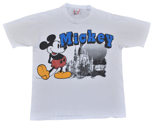 Vintage 90s Disney Mickey Mouse Single Stitch Shirt Size Large