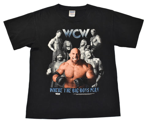 Vintage 1998 WCW Where The Big Boys Play Raven Chris Benoit Shirt | Beyond 94