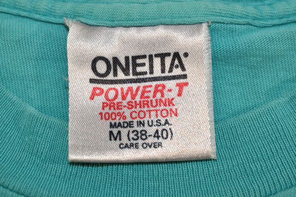 Vintage 90s Seattle Rain Festival Single Stitch Shirt Size Medium