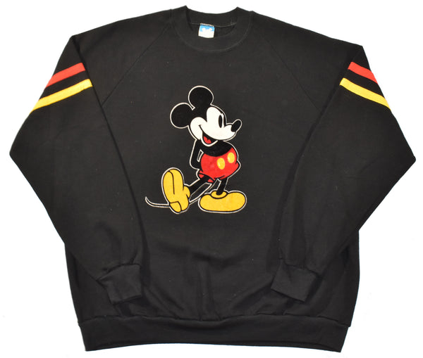 Vintage 80s Disney Velvet Mickey Mouse Sweatshirt | Beyond 94