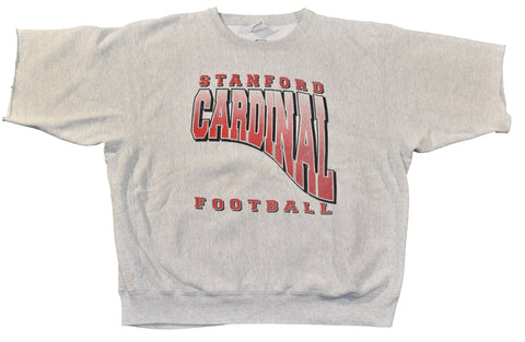 Vintage 90s Starter Stanford Cardinals Cut Off Sweatshirt | Beyond 94