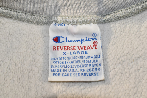Vintage 90s Davidson Champion Reverse Weave Sweatshirt Size X-Large