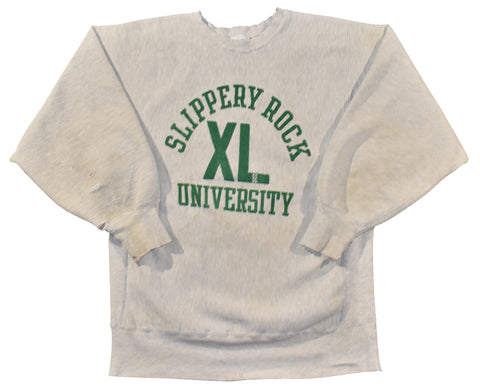 Vintage 1992 Slippery Rock Distressed Champion Reverse Weave Sweatshirt | Beyond 94