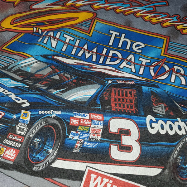 1989 Dale Earnhardt Intimidator Tour 1/1 Tie Dye Single Stitch Shirt Size X-Large