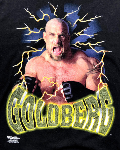 1998 WCW Goldberg "Thunder" Shirt Black Large - Beyond 94