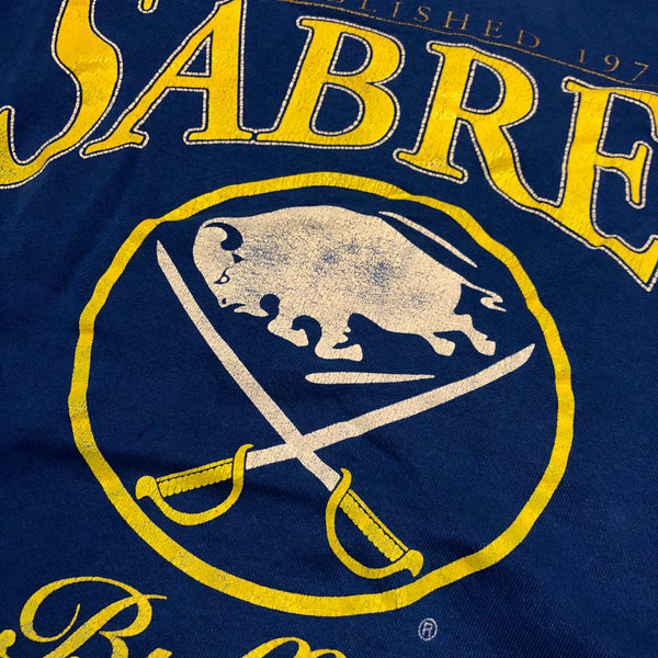 Vintage 90s Buffalo Sabres Sweatshirt Size X-Large