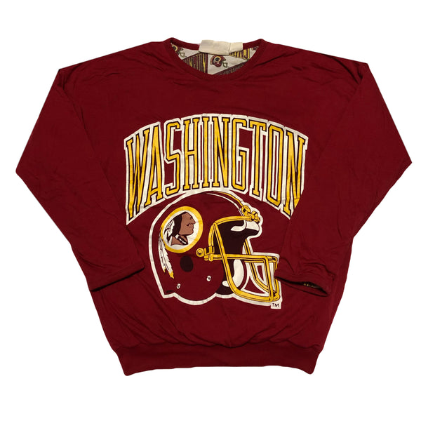 Vintage 90s Washington Redskins Reversible Sweatshirt Size X-Large