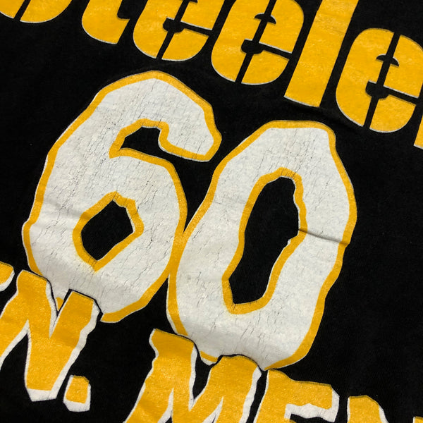 1995 Pittsburgh Steelers 60 Minute Men Single Stitch Shirt Size X-Large
