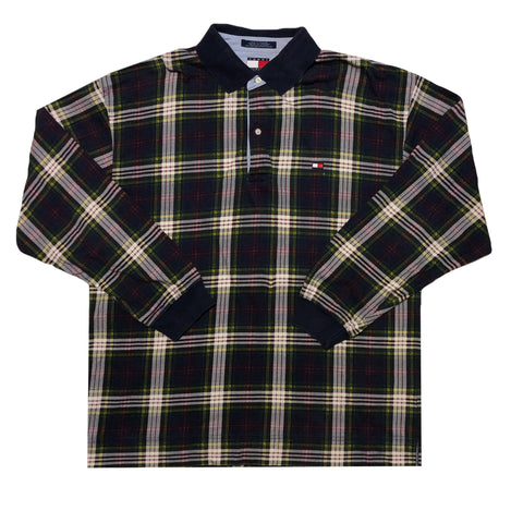 Vintage 90s Tommy Hilfiger Plaid Polo | Beyond 94