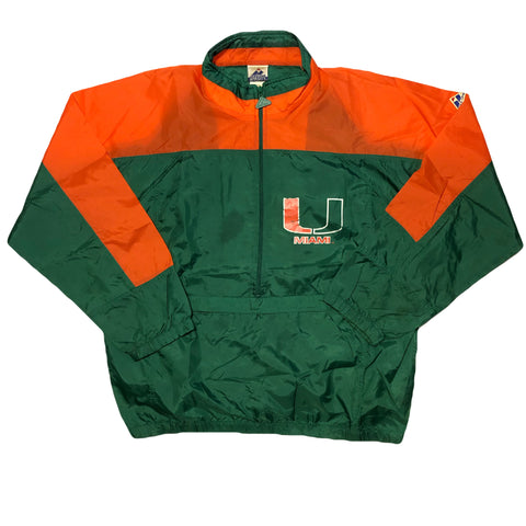 Vintage 90s Miami Hurricanes Apex Windbreaker Jacket | Beyond 94