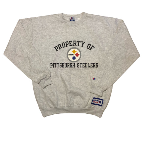 Vintage 90s Pittsburgh Steelers Champion Pro Line Sweatshirt | Beyond 94