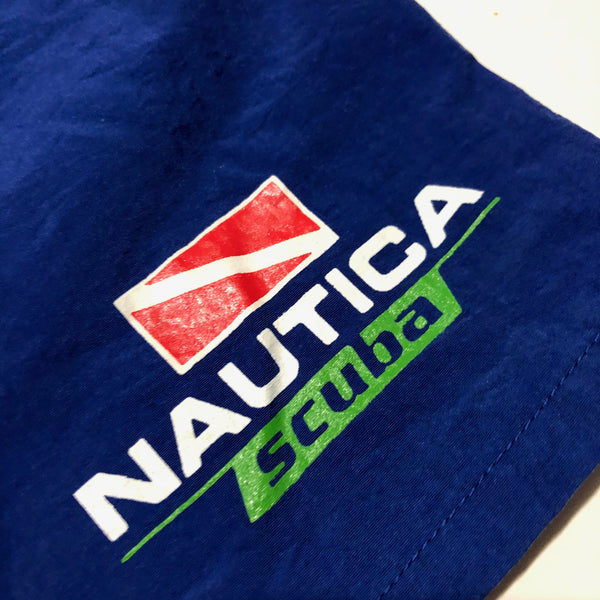 Vintage 90s Nautica Scuba Swimming Trunks Size Large