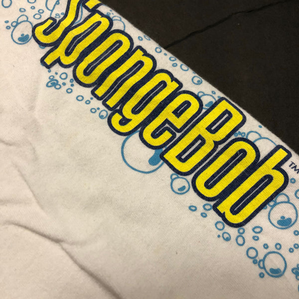 1999 Spongebob Squarepants Single Stitch L/s Shirt Size X-Large