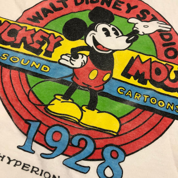 Vintage 90s Mickey Mouse Cartoon Studio Shirt Size X-Large