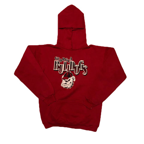 Vintage 90s Logo 7 Georgia Bulldogs Hoodie | Beyond 94