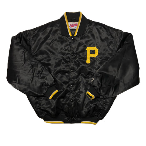 Vintage 90s Pittsburgh Pirates Starter Diamond Collection Satin Jacket | Beyond 94