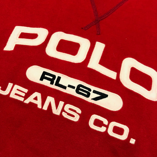 Vintage Ralph Lauren Polo Jeans Sweatshirt Size X-Large