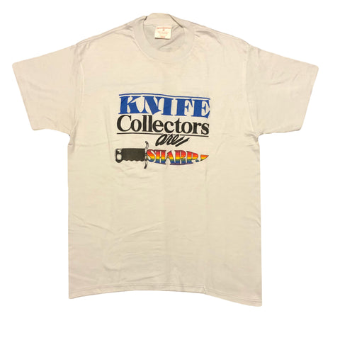 Vintage 80s Knife Collectors Are Sharp 50/50 Single Stitch Shirt | Beyond 94