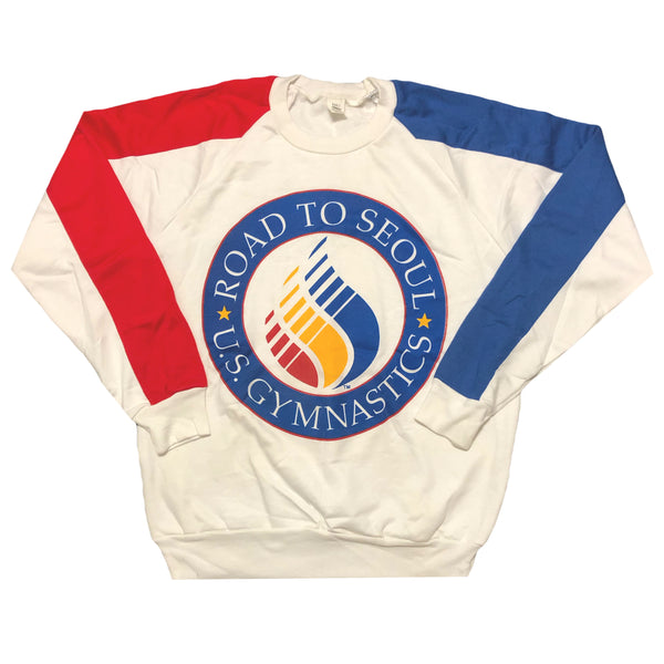 Vintage 1988 DS USA Road To Seoul Gymnastics Sweatshirt | Beyond 94