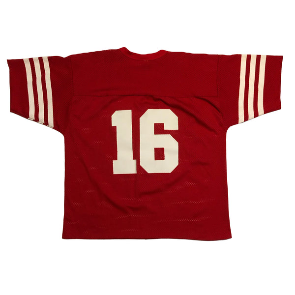 Vintage 80s San Francisco 49ers Joe Montana Logo 7 Jersey | Beyond 94