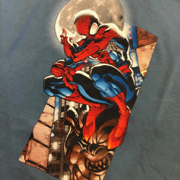 2002 Marvel Spiderman Shirt Size X-Large