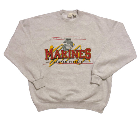 Vintage 90s Marines Made In USA Sweatshirt | Beyond 94