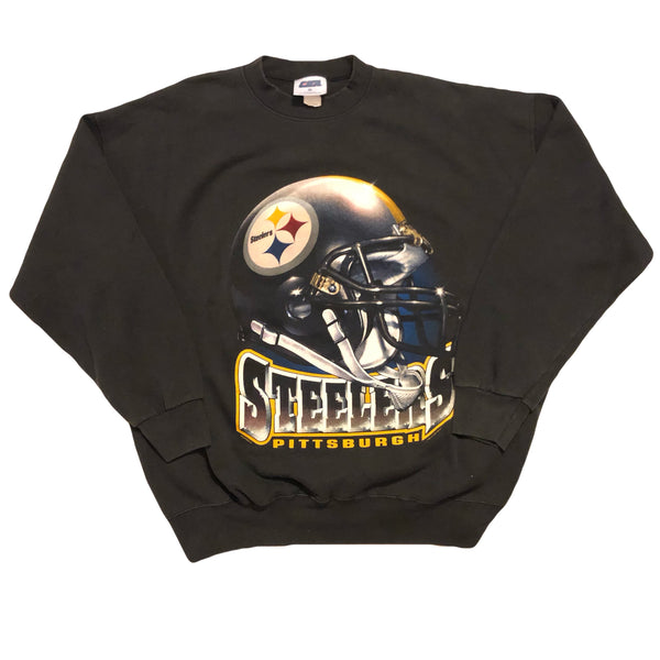 Vintage 1997 Pittsburgh Steelers Big Helmet Sweatshirt | Beyond 94