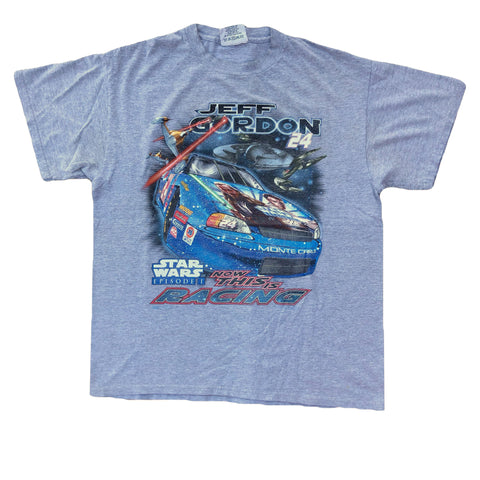 Vintage 1999 Jeff Gordon Star Wars Episode 1 Nascar Racing Shirt | Beyond 94