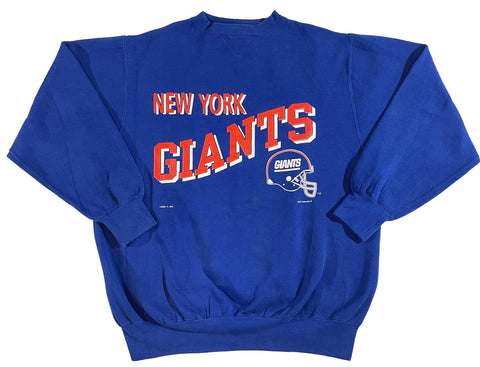 1990 New York Giants Logo 7 Sweatshirt Size X-Large