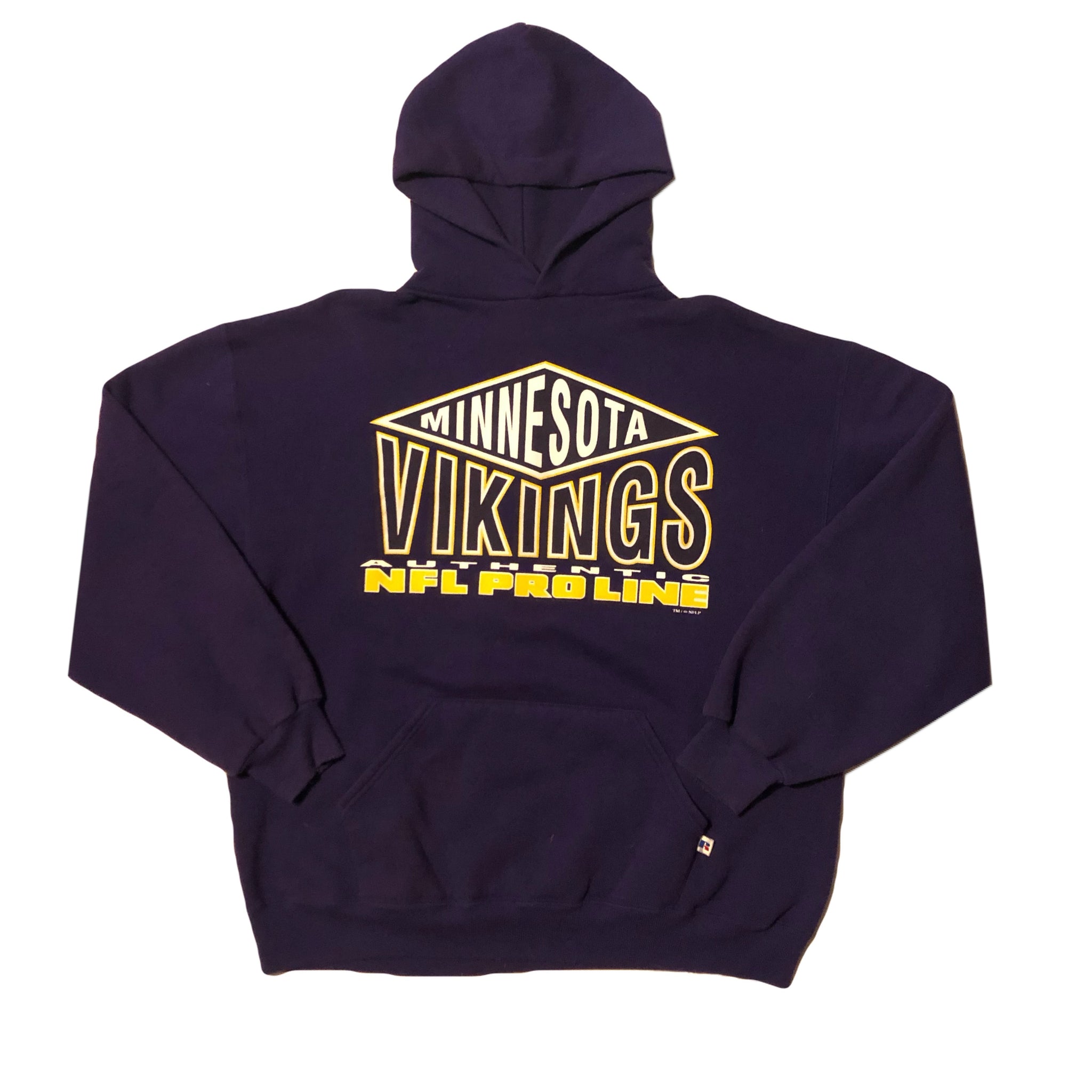 Vintage 90s Minnesota Vikings Russell Athletic Hoodie | Beyond 94