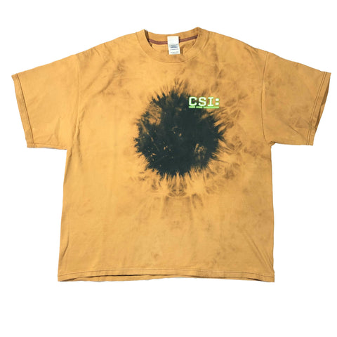 Vintage 2001 CSI TV Show 1/1 Bleach Dyed Shirt | Beyond 94