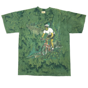 Vintage 90s Mountain Biker Tye Die Shirt | Beyond 94
